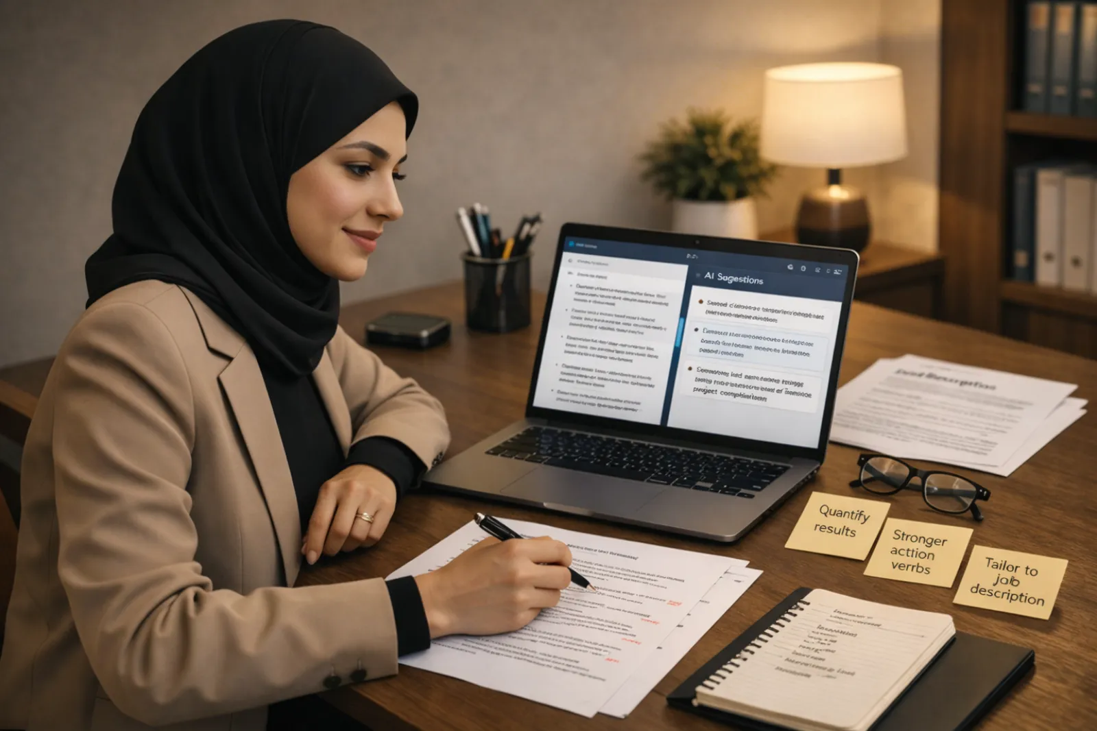 Preparing a Resume Using Artificial Intelligence