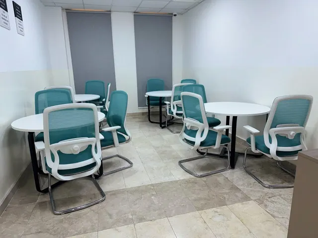 Small-group discussion room at Future Skills Academy